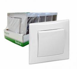 Выключатель одноклавишный Schneider Electric Sedna 10A 250V (упаковка из 5 шт.)  - 2